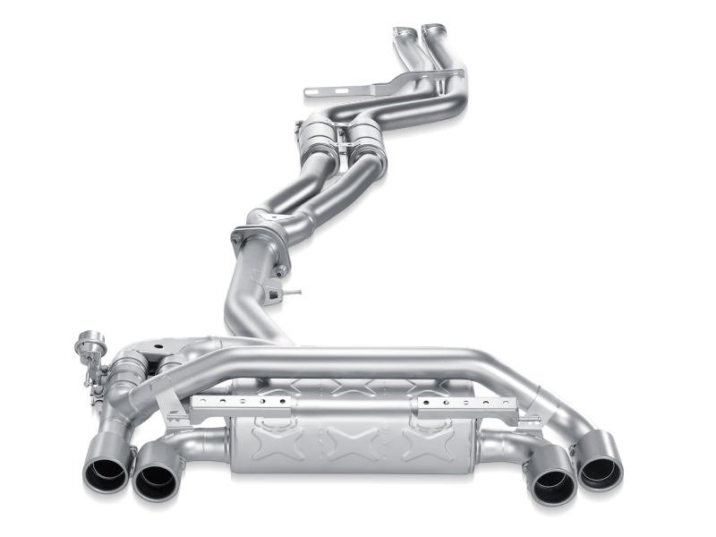Akrapovic 11-12 BMW 1 Series M Coupe (E82) Evolution Line Cat Back (Titanium) (Req. Tips) - GTR Auto