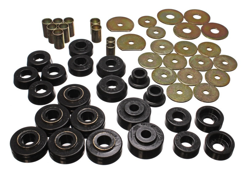 Energy Suspension Chevy Body Mounts - Black - GTR Auto