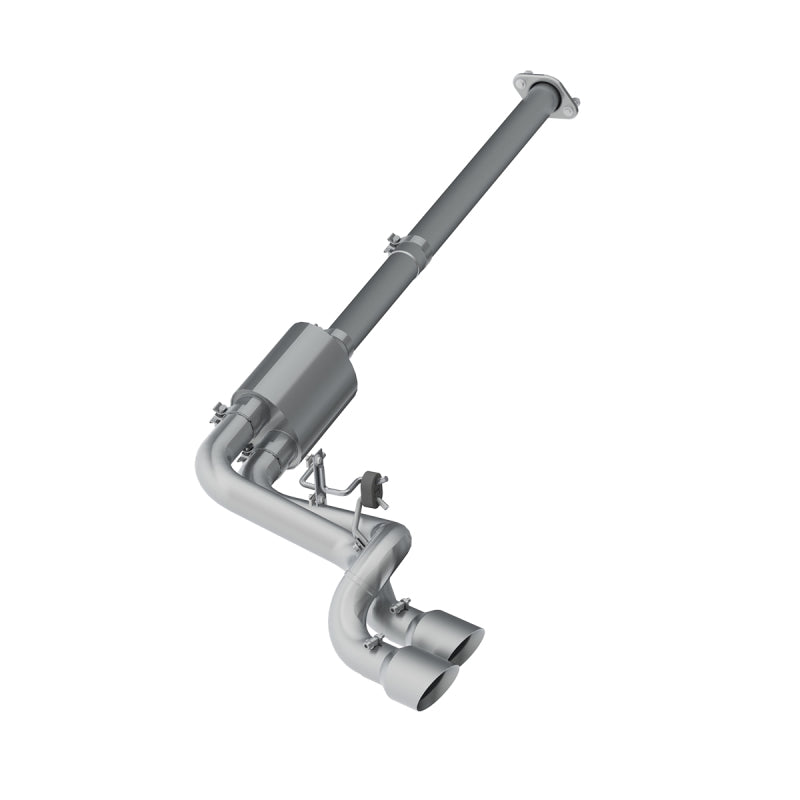 MBRP 09-14 Ford F150 Pre-Axle 4.5in OD Tips Dual Outlet T409 3in Cat Back Exhaust - GTR Auto