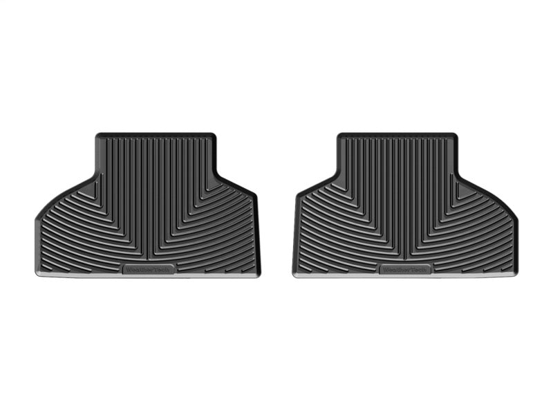 WeatherTech 2014+ BMW X5 Rear Rubber Mats - Black - GTR Auto
