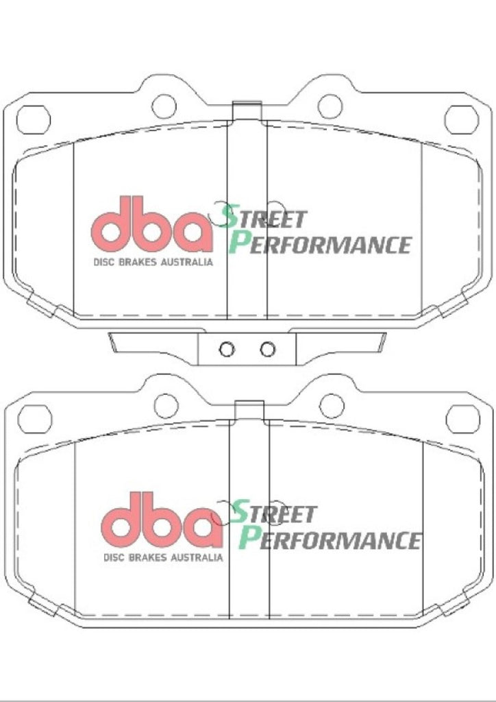DBA 06-07 Subaru WRX SP500 Front Brake Pads - GTR Auto