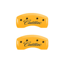 Load image into Gallery viewer, MGP 4 Caliper Covers Engraved Front &amp; Rear MGP Black finish silver ch