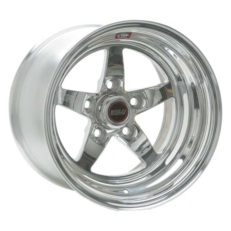 Weld S71 15x4 / 5x4.5 BP / 1.5in. BS Polished Wheel (Medium Pad) - Non-Beadlock 71MP-504A15A