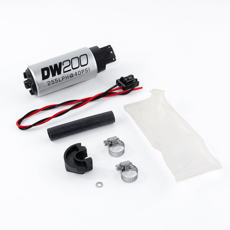 DeatschWerks 94+ Nissan 240sx/Silvia S14/S15 255 LPH DW200 In-Tank Fuel Pump w/ Install Kit - GTR Auto