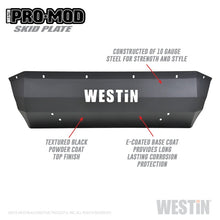 Load image into Gallery viewer, Westin 18-19 Ford F-250/350 Pro-Mod Skid Plate - Textured Black