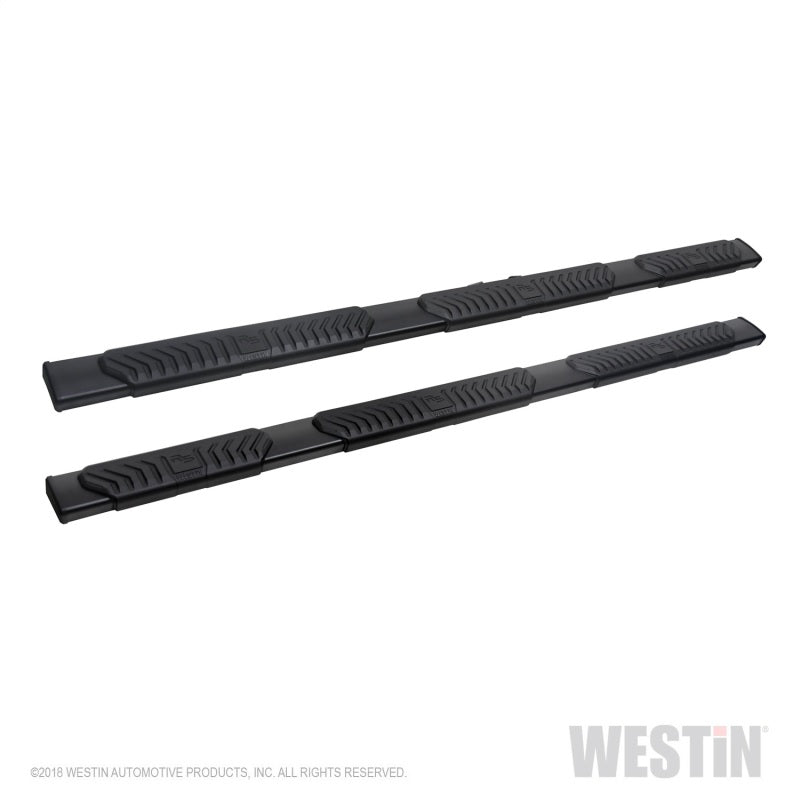 Westin 2019 Chevrolet Silverado/Sierra 1500 Crew Cab (5.5ft) R5 Modular Nerf Step Bars - Black - GTR Auto