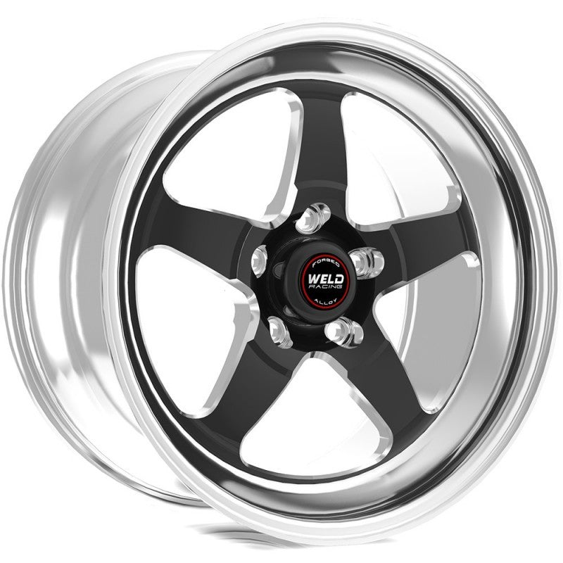 Weld S71 18x9 / 5x4.75 BP / 4.7in BS Black Wheel (Low Pad) - Non-Beadlock - GTR Auto