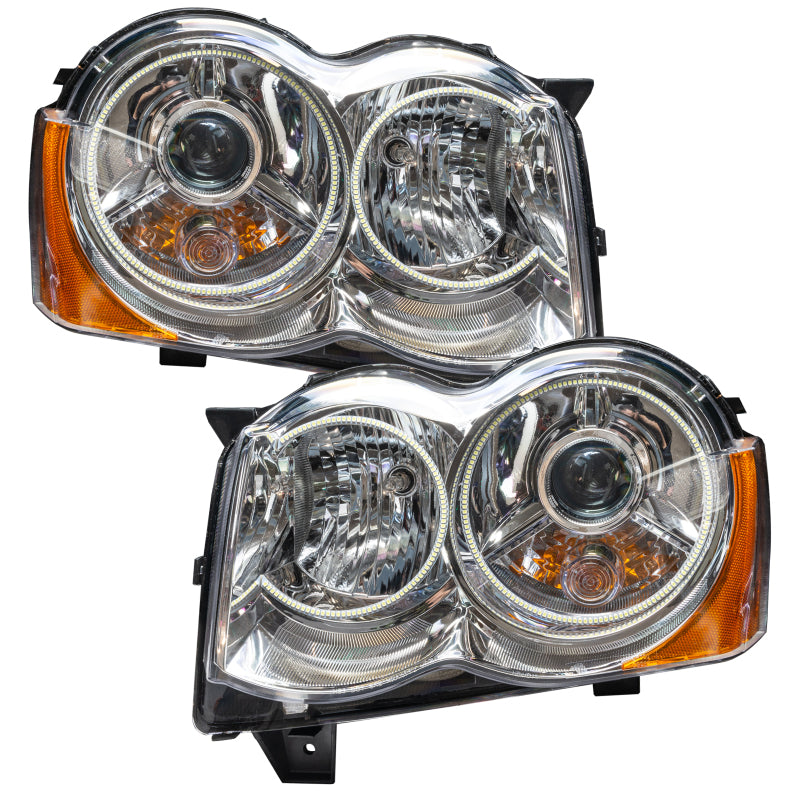 Oracle 08-10 Jeep Grand Cherokee SMD HL - HID - ColorSHIFT