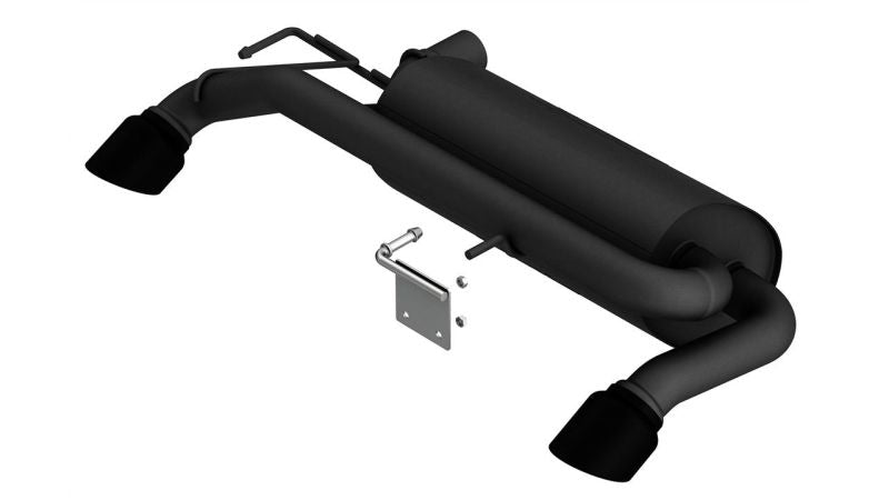 Borla 21-22 Ford Bronco 2.7L V6 4WD ATAK Axle Back Exhaust w/ Black Coated Tips - GTR Auto