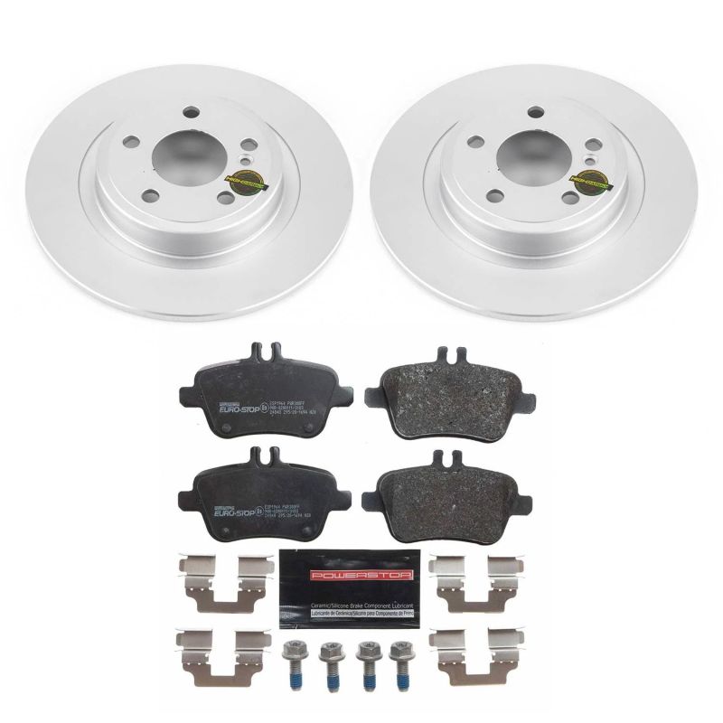 Power Stop 18-19 Mercedes-Benz SLC300 Rear Euro-Stop Brake Kit ESK6894