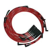 Load image into Gallery viewer, Moroso BB Chrysler Mopar 361/383/400/440 Str Plug Boots HEI Sleeved Ultra Spark Plug Wire Set - Red