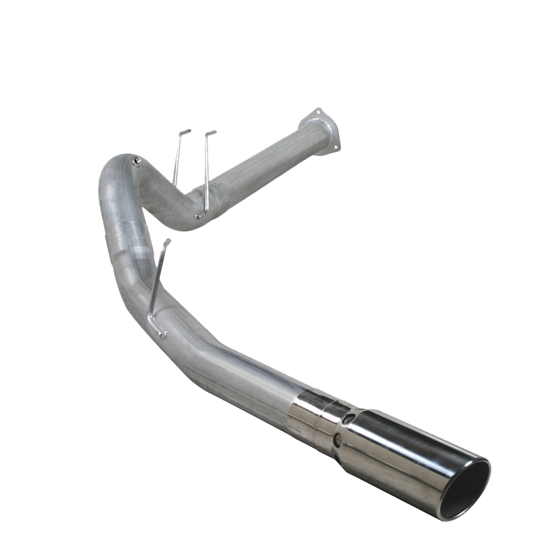 Diamond Eye KIT 4in DPF-BACK Single AL 15-16 FORD POWERSTROKE 6.7L F250/F350