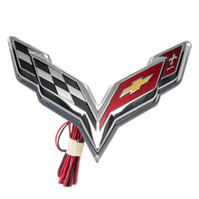 Load image into Gallery viewer, Oracle Corvette C7 Rear Illuminated Emblem - Amber