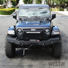 Load image into Gallery viewer, Westin 18-20 Jeep Wrangler JL WJ2 Full Width Front Bumper - Textured Black - GTR Auto