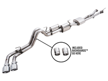 Load image into Gallery viewer, AWE Tuning 16-22 Toyota Tacoma 0FG Cat-Back Exhaust w/ BashGuard - Dual Chrome Silver Tips