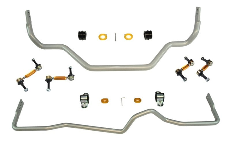 Whiteline 03-08 Nissan 350Z / Infinti G35 Front and Rear Swaybar Assembly Kit - GTR Auto