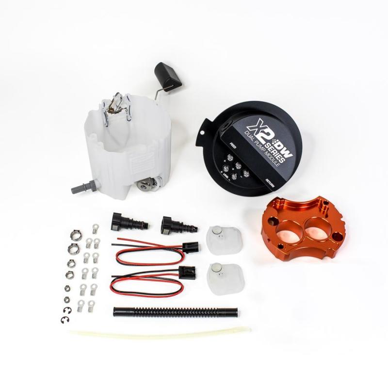 DeatschWerks 10-15 Chevy Camaro LS 3.7 V6/ SS LS3 X2 Series Fuel Pump Module - GTR Auto