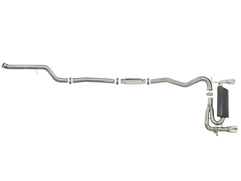 aFe MACH Force-Xp 3in 304 SS Cat-Back Exhaust w/Polished Tips 12-15 BMW 335i (F30) L6 3.0L (t) N55 - GTR Auto