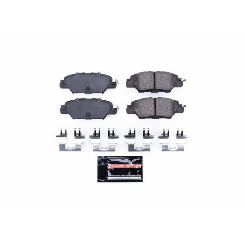 Power Stop 16-19 Mazda CX-5 Rear Z23 Evolution Sport Brake Pads w/Hardware Z23-1846