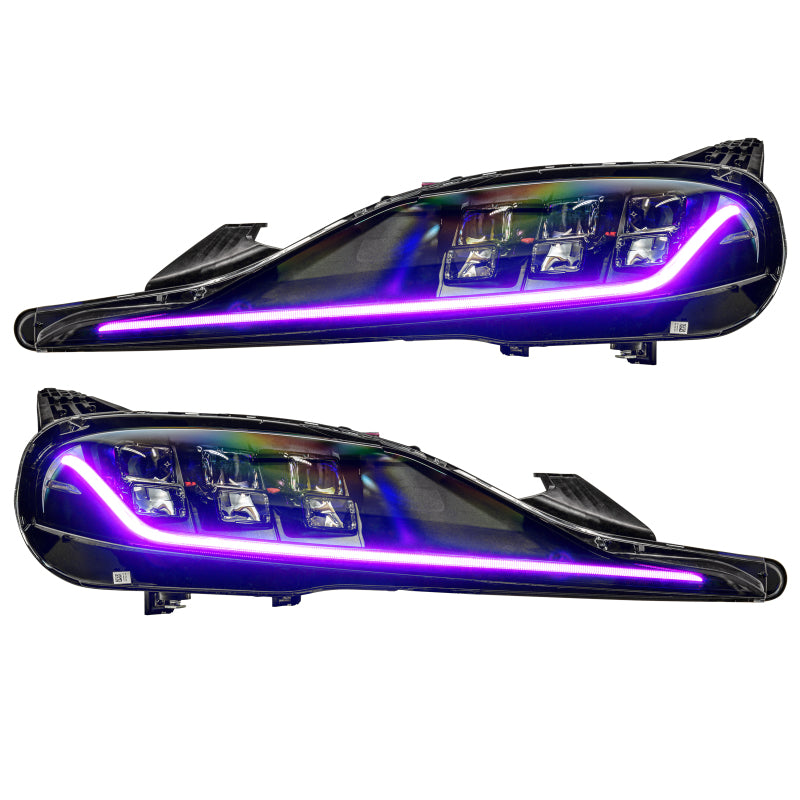 Oracle 20-21 Toyota Supra GR RGB+A Headlight DRL  Kit - ColorSHIFT w/ Simple Controller