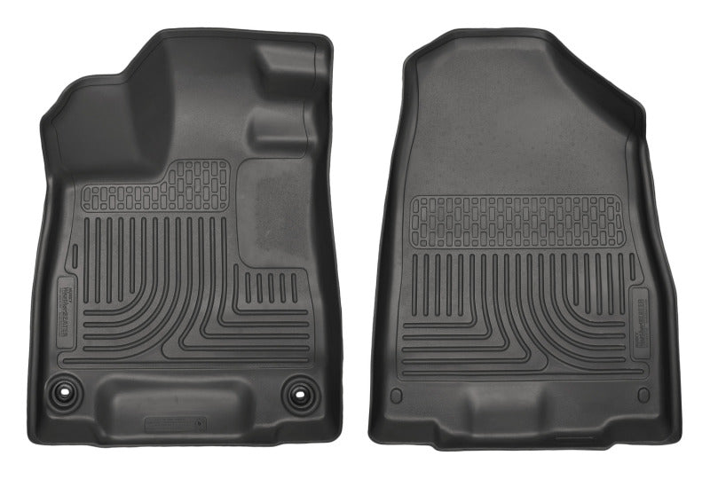 Husky Liners 2014 Acura MDX All Models Weatherbeater Black Front Floor Liners - GTR Auto