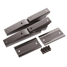 Load image into Gallery viewer, Omix Tailgate Hinge Set Black 97-06 Wrangler TJ - GTR Auto