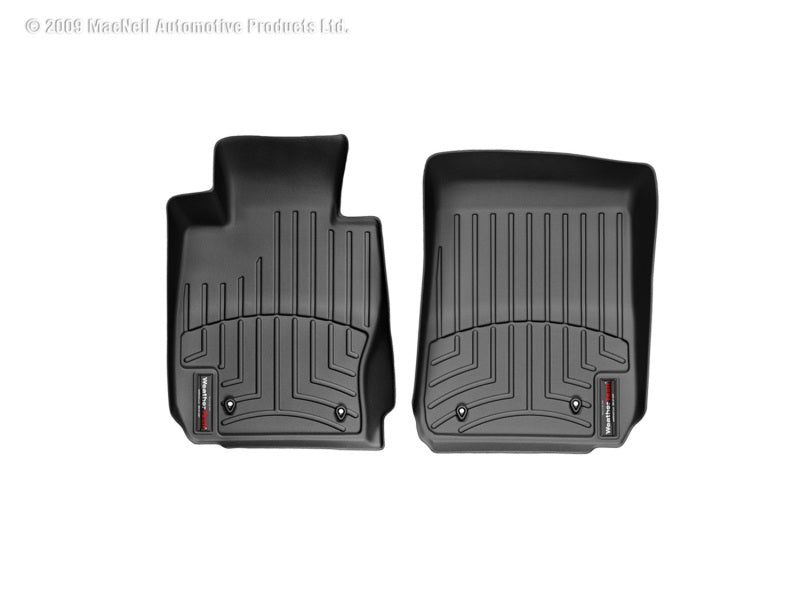 WeatherTech 06-12 BMW 3-Series Front FloorLiner - Black - GTR Auto