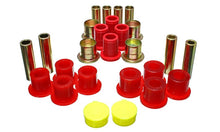 Load image into Gallery viewer, Energy Suspension 87-04 Dodge Dakota / 98-03 Durango 4WD Red Front End Control Arm Bushing Set - GTR Auto