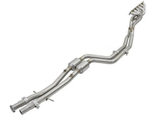 Load image into Gallery viewer, aFe Twisted Steel Long Tube Headers w/ Mid Pipes (Catted) 96-99 BMW M3 L6-3.2L S52 - GTR Auto