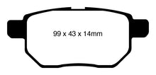 Load image into Gallery viewer, EBC 11+ Lexus CT200h 1.8 Hybrid Greenstuff Rear Brake Pads - GTR Auto
