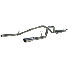Load image into Gallery viewer, MBRP 2004-2009 Nissan Titan 5.6L EC/CC Cat Back Dual Split Rear - GTR Auto
