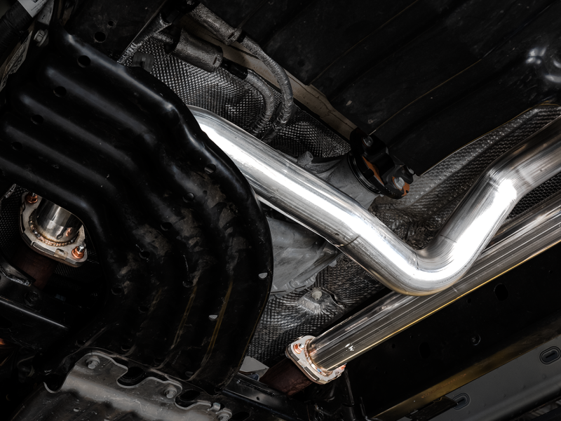 AWE Tuning 2021 RAM 1500 TRX 0FG Cat-Back Exhaust - Diamond Black Tips - GTR Auto