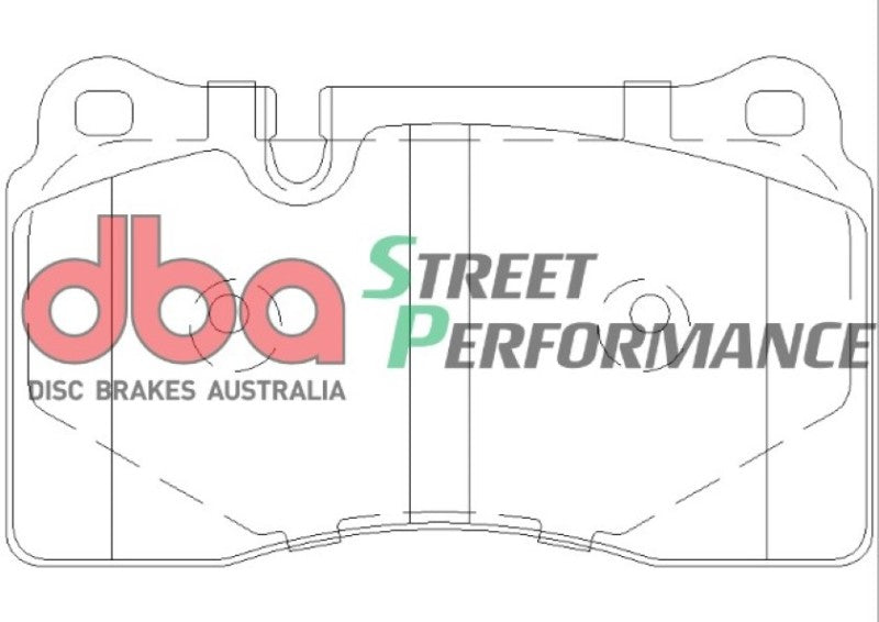 DBA 09-13 Chevy Corvette ZR-1 SP500 Rear Brake Pads - GTR Auto
