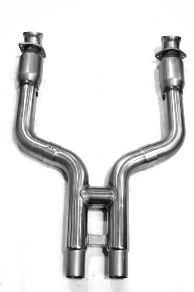 Kooks 07-10 Ford Shelby GT-500 5.4L 4V 3in x 2 1/2in OEM GREEN Cat SS H-Pipe Kooks HDR Req - GTR Auto