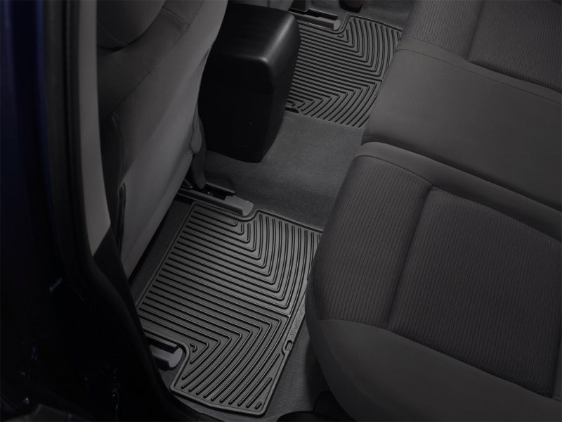 WeatherTech 06-11 Mercedes-Benz ML-Class (W164) Rear Rubber Mats - Black W110