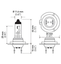 Load image into Gallery viewer, Hella Bulb H7 12V 55W PX26d T4.6 LONGLIFE - GTR Auto