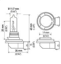 Load image into Gallery viewer, Hella Optilux H9 12V/100W XB Xenon White Bulb (pair) - GTR Auto