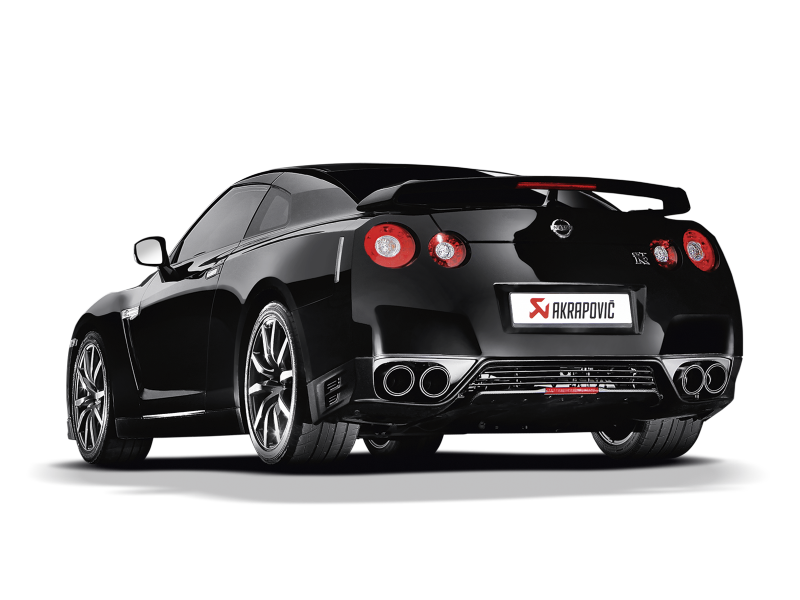 Akrapovic 08-17 Nissan GT-R Evolution Line Cat Back (Titanium) (Req. Tips) - GTR Auto