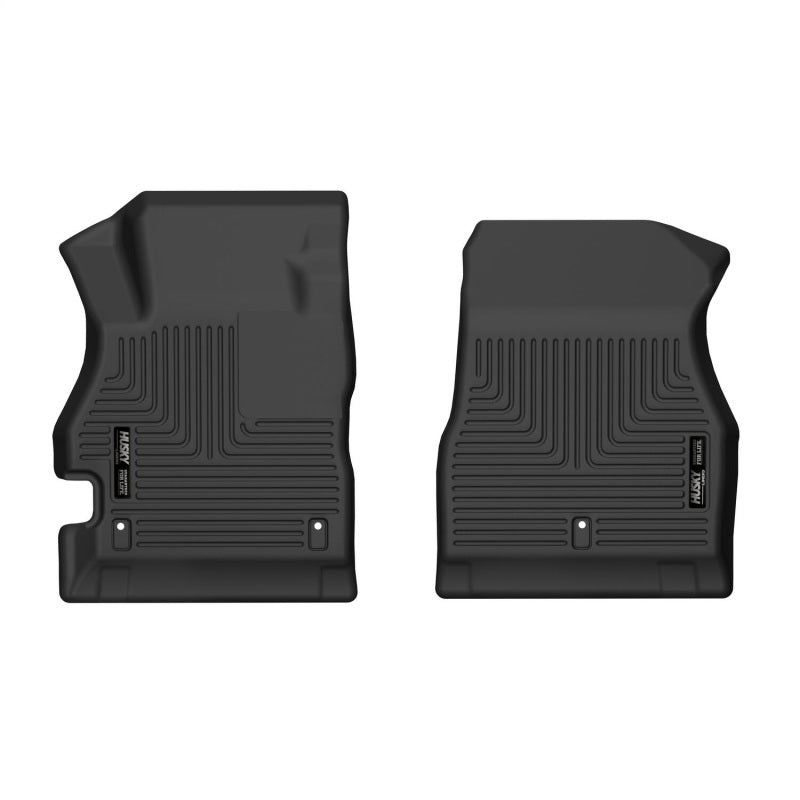 Husky Liners 20-22 Nissan Versa Front Floor Liners - Black - GTR Auto