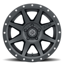 Load image into Gallery viewer, ICON Rebound Pro 17x8.5 5x4.5 0mm Offset 4.75in BS 71.5mm Bore Satin Black Wheel - GTR Auto