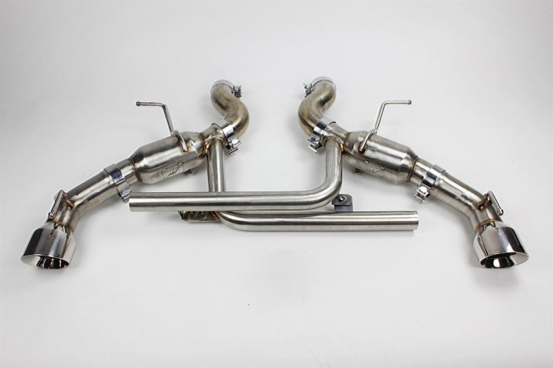 Mishimoto 2016+ Chevrolet Camaro SS Dual-Tip Pro Axle Back Exhaust w/ Polished Tips - GTR Auto