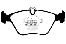 Load image into Gallery viewer, EBC 01-03 BMW 525i 2.5 (E39) Greenstuff Front Brake Pads - GTR Auto