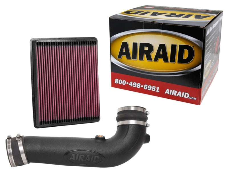 Airaid 17-18 GMC Sierra/Yukon V8-6.2L F/I Jr Intake Kit - Oiled / Red Media - GTR Auto