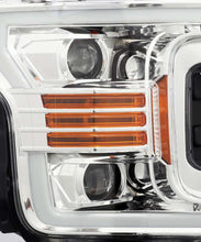 Load image into Gallery viewer, AlphaRex 18-19 Ford F-150 PRO-Series Projector Headlights Plank Style Chrm w/Activ Light/Seq Signal - GTR Auto