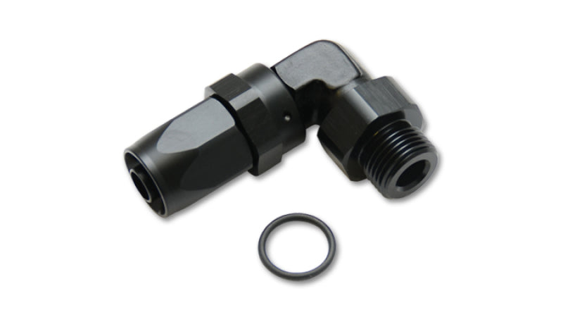 Vibrant Male -16AN to -12AN ORB 90 Degree Hose End Fitting 24912