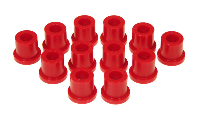 Prothane 79-83 Toyota Truck 2/4wd Rear Spring & Shackle Bushings - Red - GTR Auto