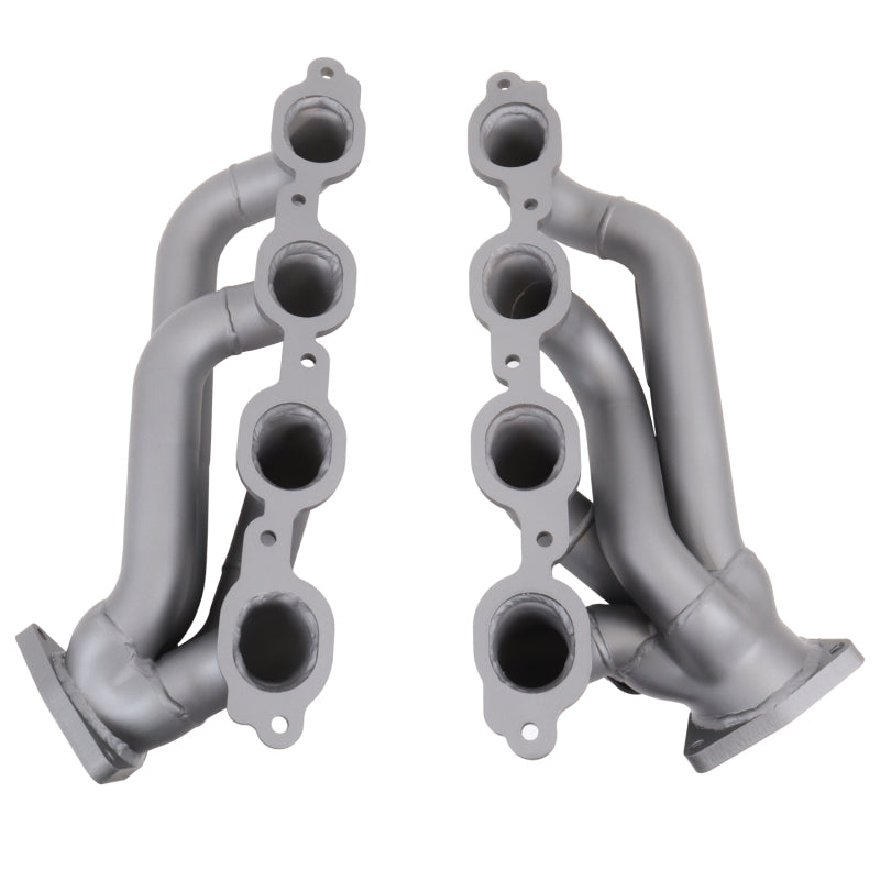 BBK 14-18 GM Truck 5.3/6.2 1 3/4in Shorty Tuned Length Headers - Titanium Ceramic - GTR Auto