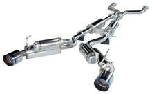 Load image into Gallery viewer, HKS 08-13 Infiniti G37 Coupe Dual Hi-Power Ti Tip Catback Exhaust (SUS304 NO COATING)