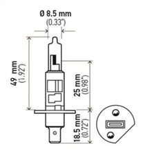 Load image into Gallery viewer, Hella Optilux H1 12V/55W XY Yellow Bulb - GTR Auto