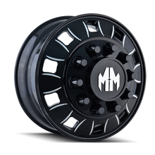 Load image into Gallery viewer, Mayhem 8180 BigRig 24.5x8.25 / 10x285.75 BP / 168mm Offset / 220.1mm Hub Inner Black Wheel - GTR Auto